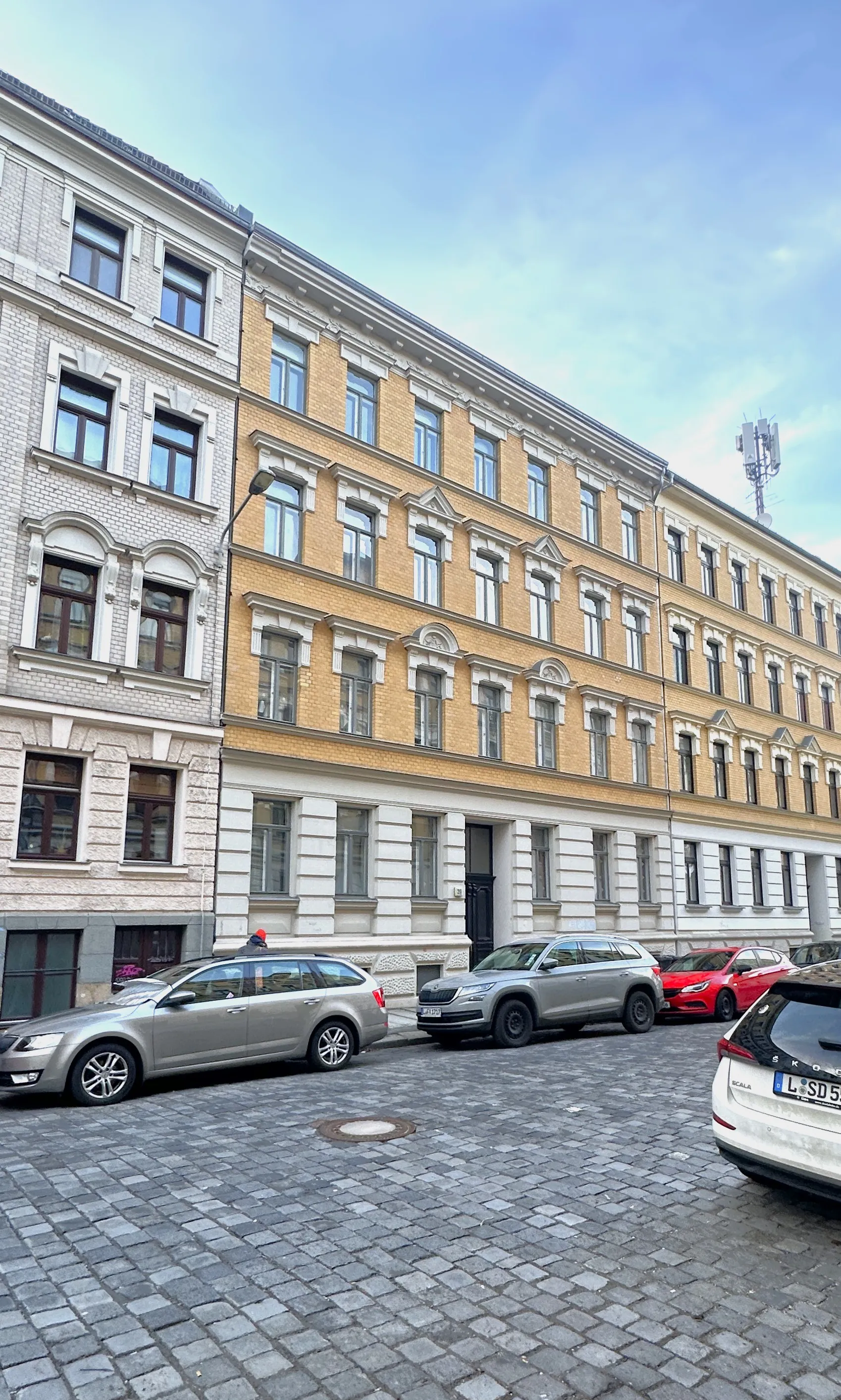 Lichtdurchflutete 3-Zimmer Wohnung im Zentrum Leipzigs