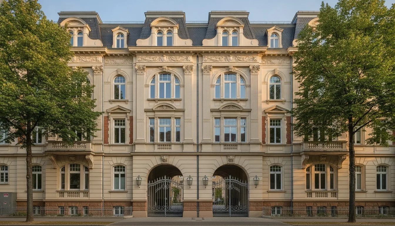 Gründerzeit-Mehrfamilienhaus in Leipzig — Symbolbild zum BGH-Urteil über die Maklerprovision bei Zwei- und Mehrfamilienhäusern